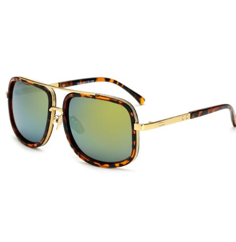 Retro Round Mirror Sunglasses – Unisex Vintage Style with UV400 Protection