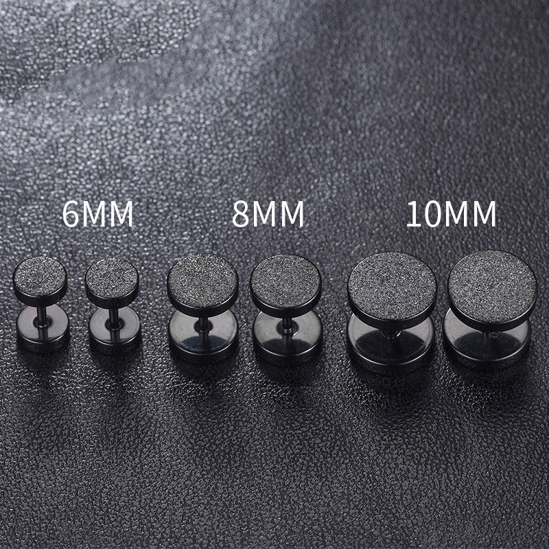 Minimalist Titanium Steel Earrings