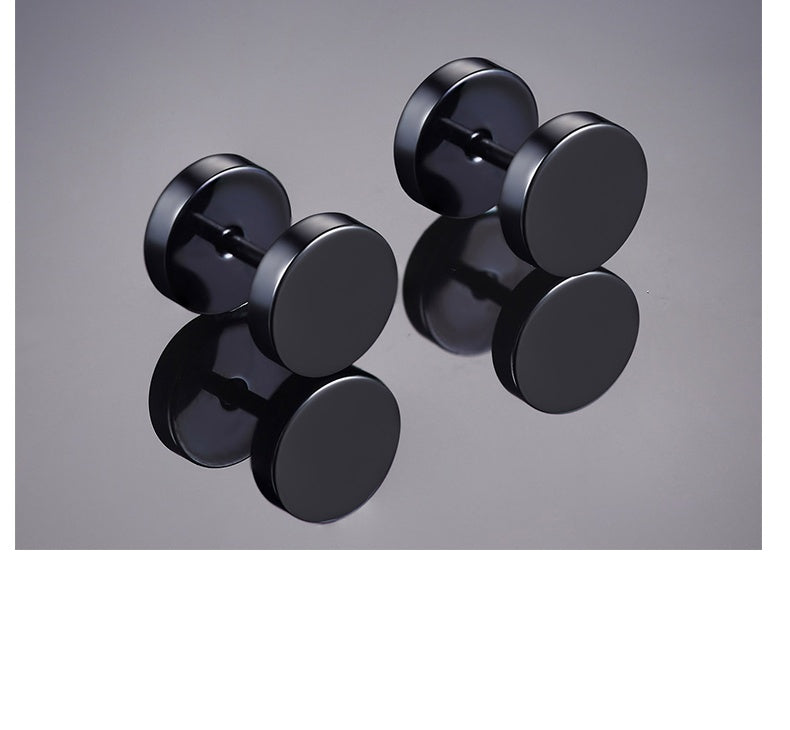 Minimalist Titanium Steel Earrings