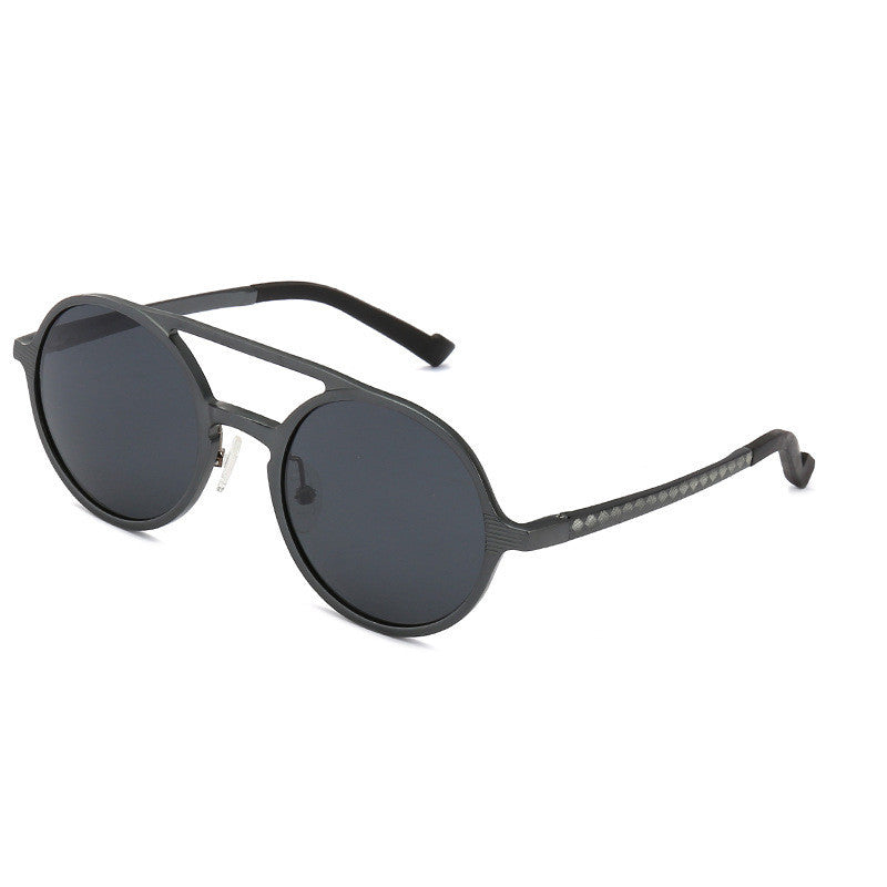Vintage Polarized Aluminum-Magnesium Sunglasses