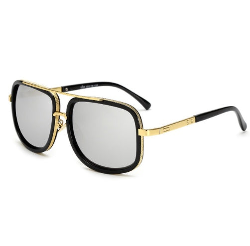 Retro Round Mirror Sunglasses – Unisex Vintage Style with UV400 Protection