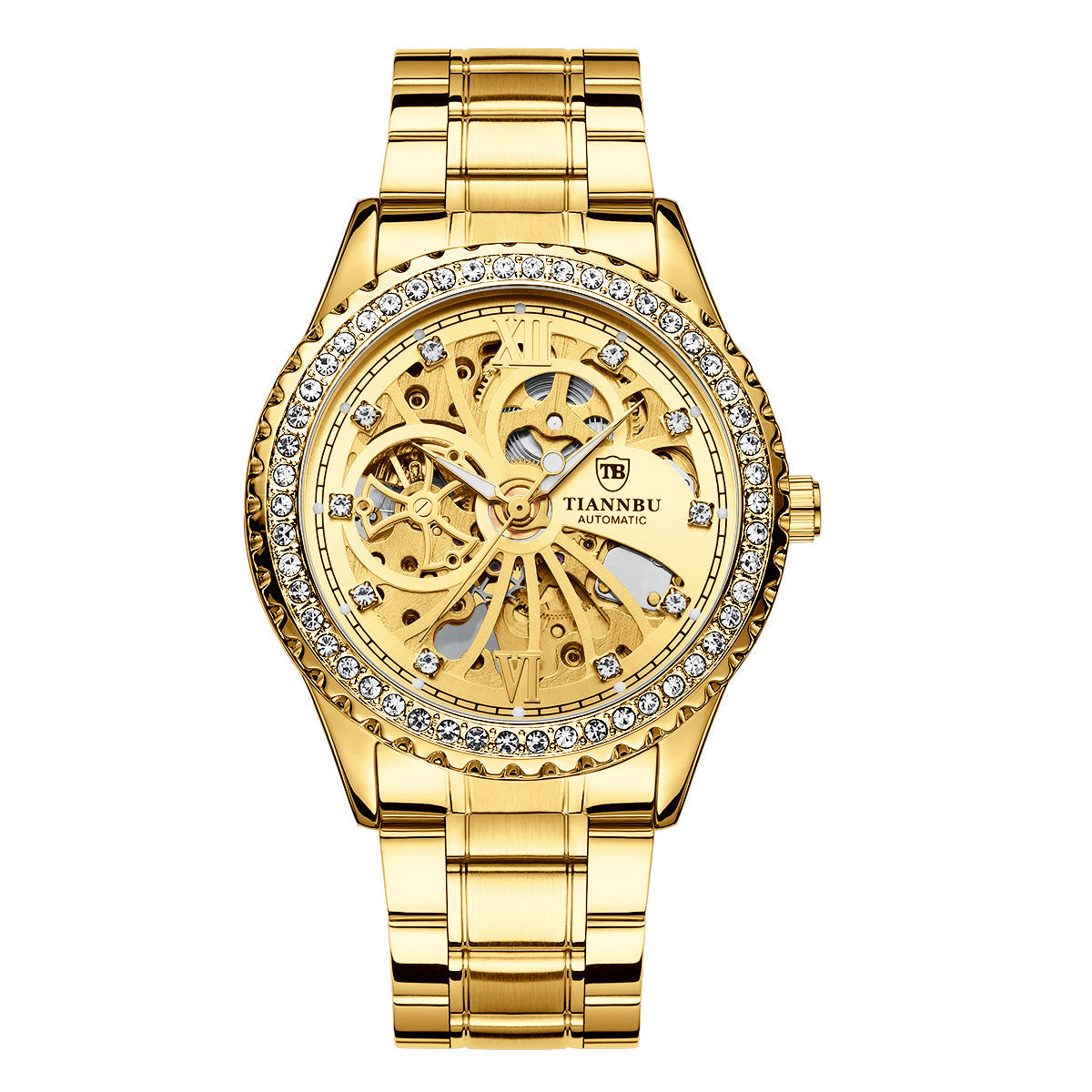 Diamond Automatic Mechanical Watch for Men