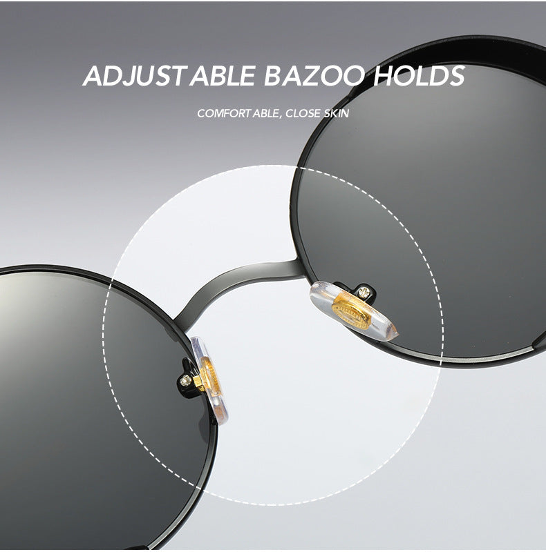 Classic Metal Frame HD Sunglasses