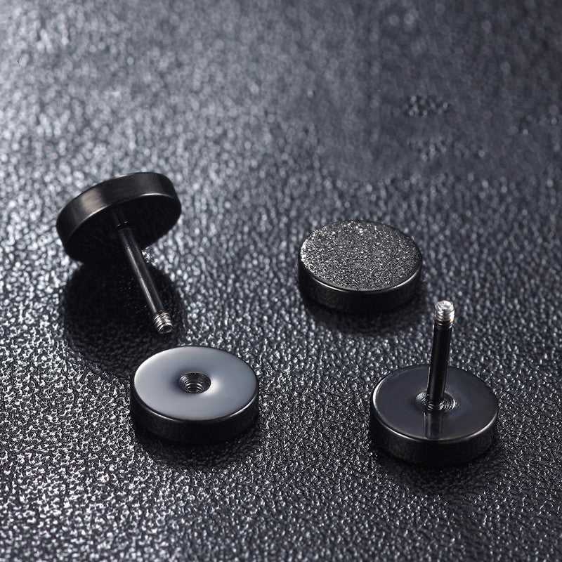 Minimalist Titanium Steel Earrings