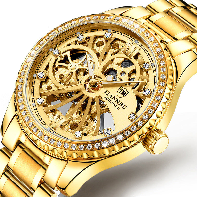 Diamond Automatic Mechanical Watch for Men