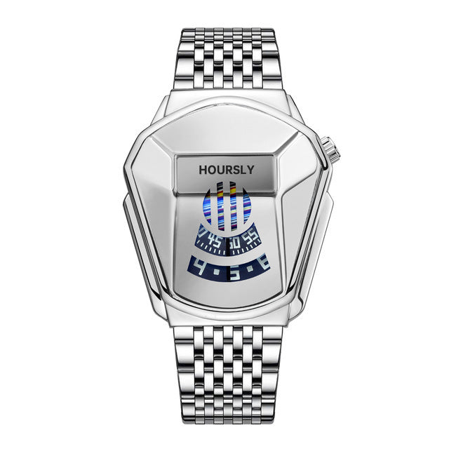 Cross-Border Explosion Waterproof Quartz Watch for Men