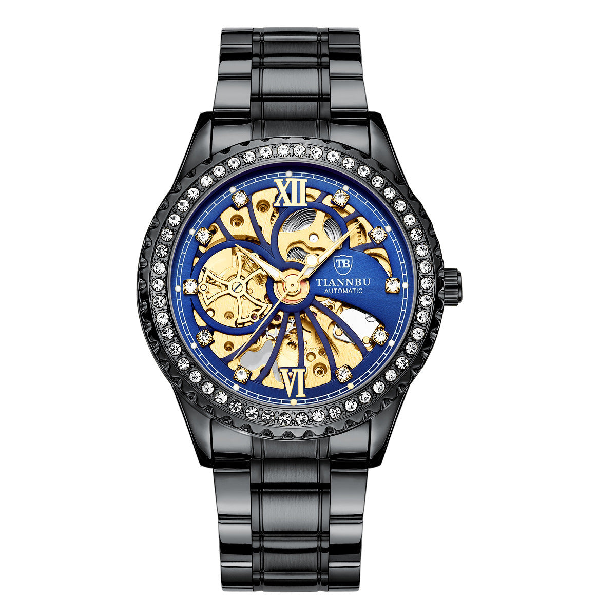 Diamond Automatic Mechanical Watch for Men