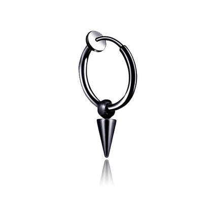 Titanium Steel Tassel Earrings