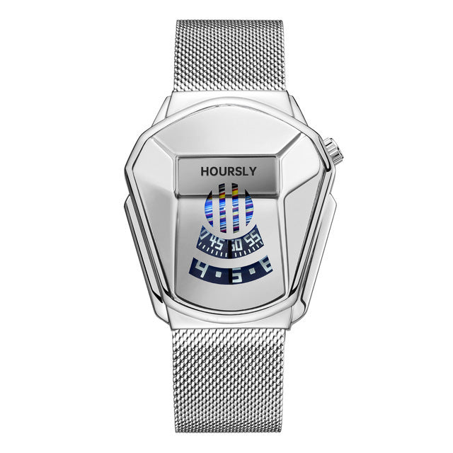 Cross-Border Explosion Waterproof Quartz Watch for Men