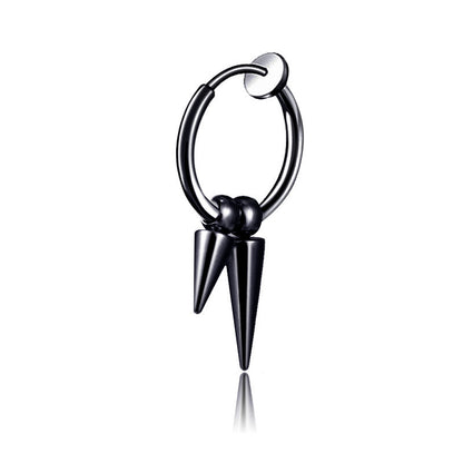 Titanium Steel Tassel Earrings