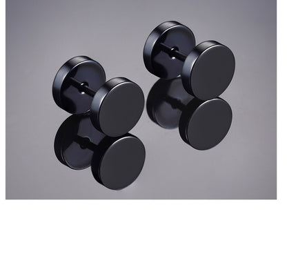 Minimalist Titanium Steel Earrings