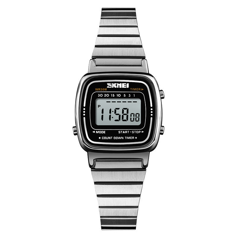 Waterproof Steel Mesh Strap Ladies Watch