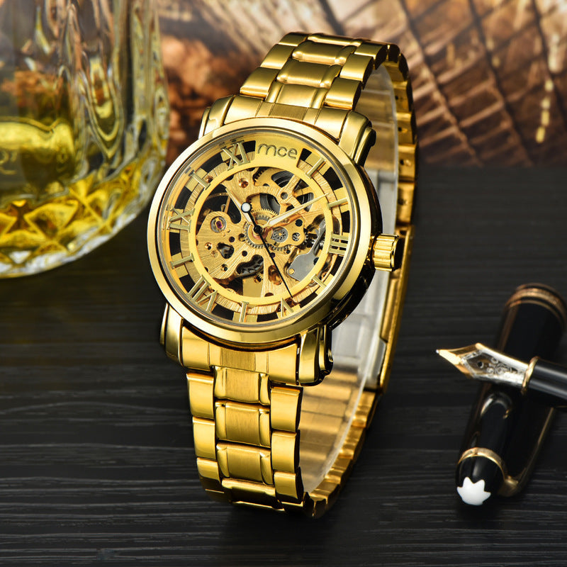 Luxuriöse mechanische Herrenuhr
