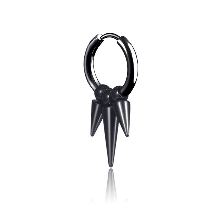 Titanium Steel Tassel Earrings