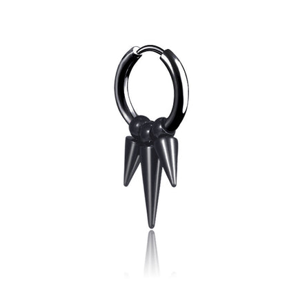 Titanium Steel Tassel Earrings