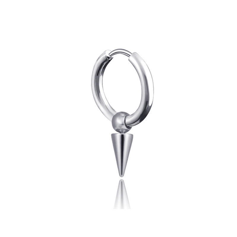 Titanium Steel Tassel Earrings