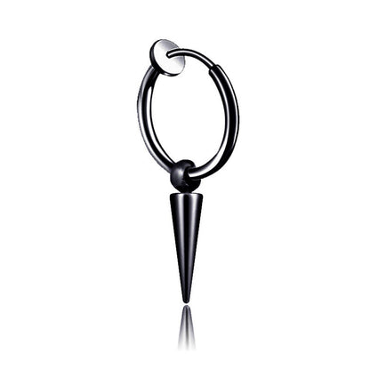 Titanium Steel Tassel Earrings