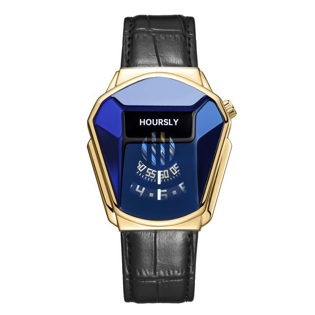 Cross-Border Explosion Waterproof Quartz Watch for Men