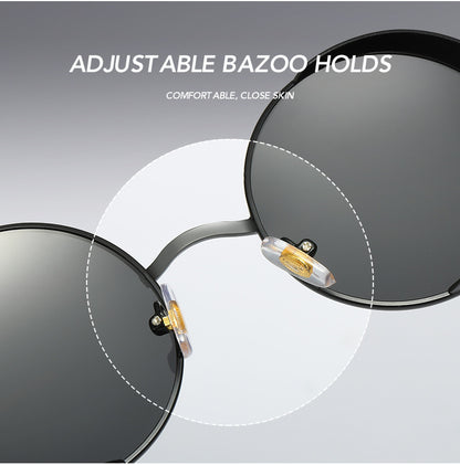 Classic Metal Frame HD Sunglasses