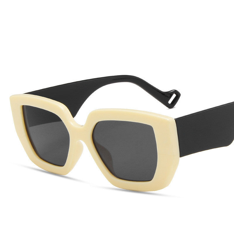 Colorful Glitter Retro Sunglasses