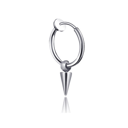 Titanium Steel Tassel Earrings