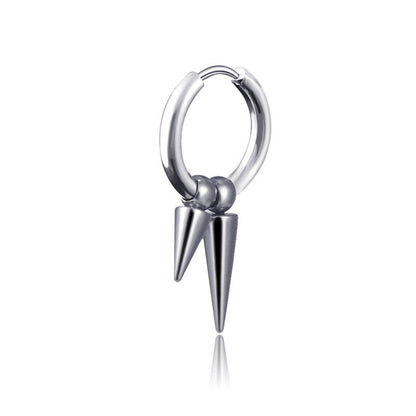 Titanium Steel Tassel Earrings