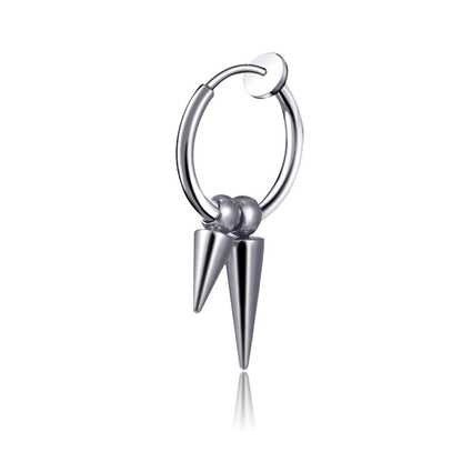 Titanium Steel Tassel Earrings
