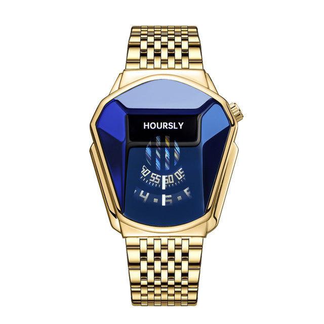 Cross-Border Explosion Waterproof Quartz Watch for Men