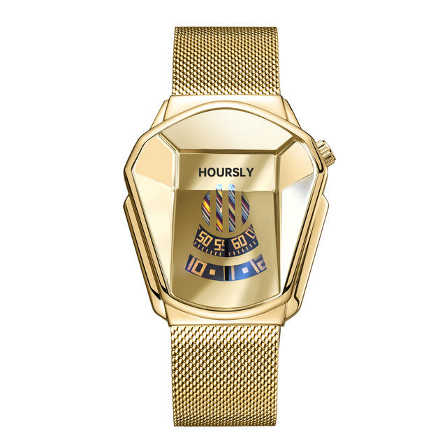 Cross-Border Explosion Waterproof Quartz Watch for Men