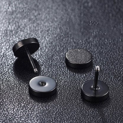 Minimalist Titanium Steel Earrings