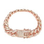 Iced-Out Cuban Link Bracelet