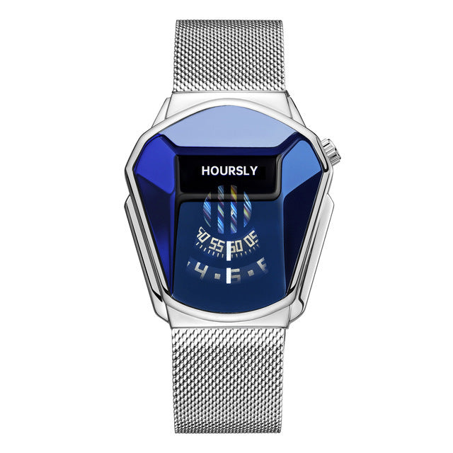 Cross-Border Explosion Waterproof Quartz Watch for Men