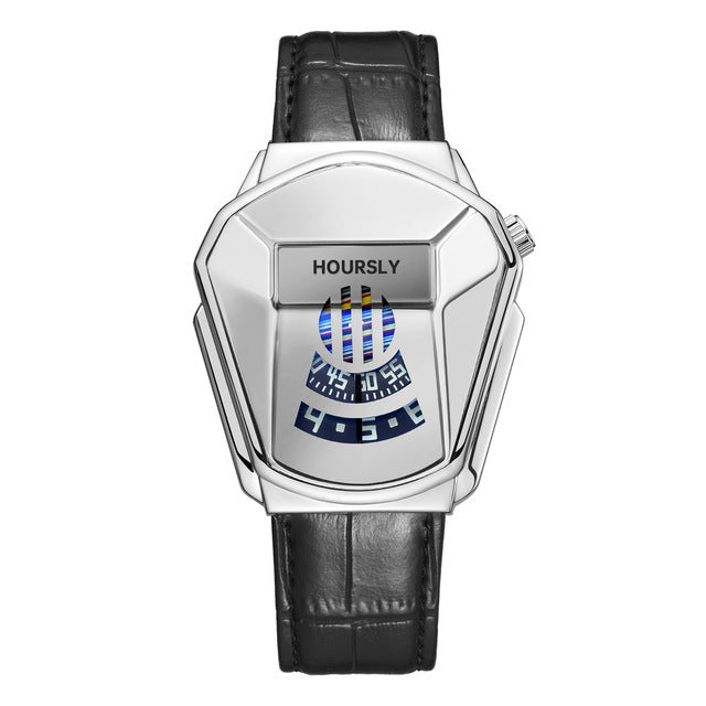 Cross-Border Explosion Waterproof Quartz Watch for Men