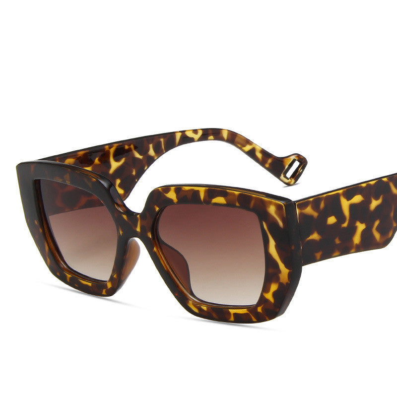 Colorful Glitter Retro Sunglasses