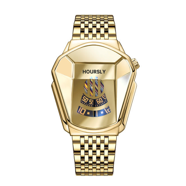 Cross-Border Explosion Waterproof Quartz Watch for Men