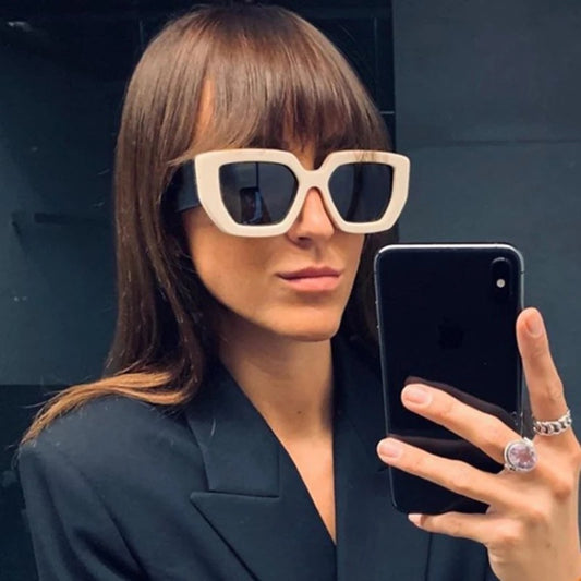 Colorful Glitter Retro Sunglasses