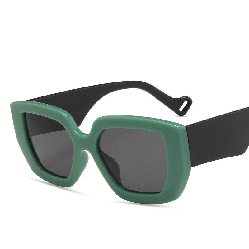 Colorful Glitter Retro Sunglasses