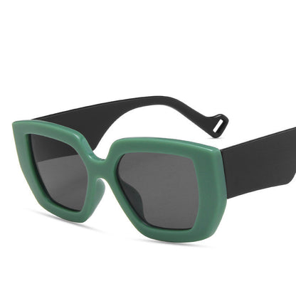 Colorful Glitter Retro Sunglasses